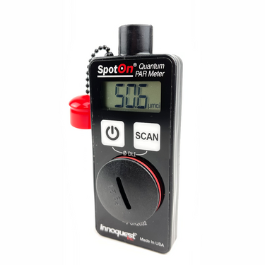 SpotOn Quantum PAR Meter measures photosynthetic light on plants.